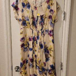 NWT! Boden Cecily Dreamy Watercolor Floral Dress